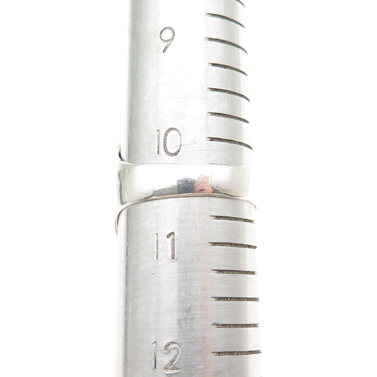 925 Sterling Silver Vintage Real Black Onyx Modernist Ring Size 10.5