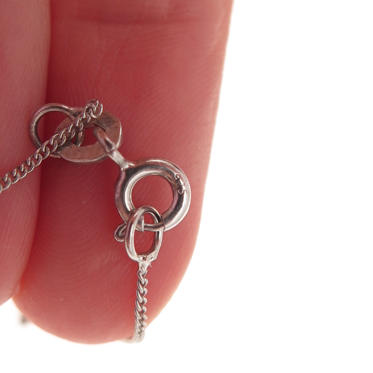 Chuck Clemency 925 Sterling Silver Real Tanzanite Cross Curb Chain Necklace 20"