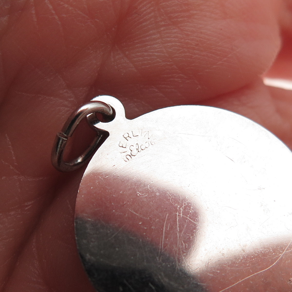 Elco 925 Sterling Silver Vintage Matron of Honor Charm Pendant