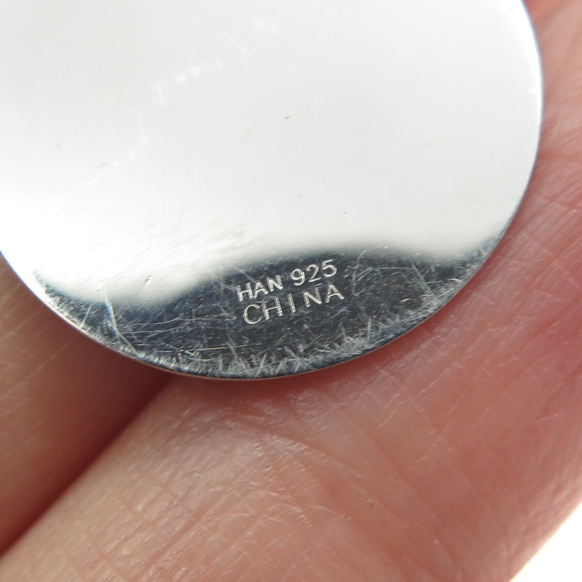 HAN 925 Sterling Silver "Live the Life You Love" Pendant