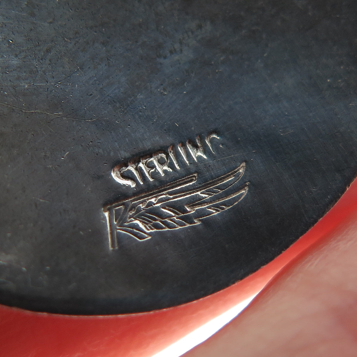 RAY TRACEY & KNIFEWING SEGURA Old Pawn Sterling Silver Malachite MOP Earrings