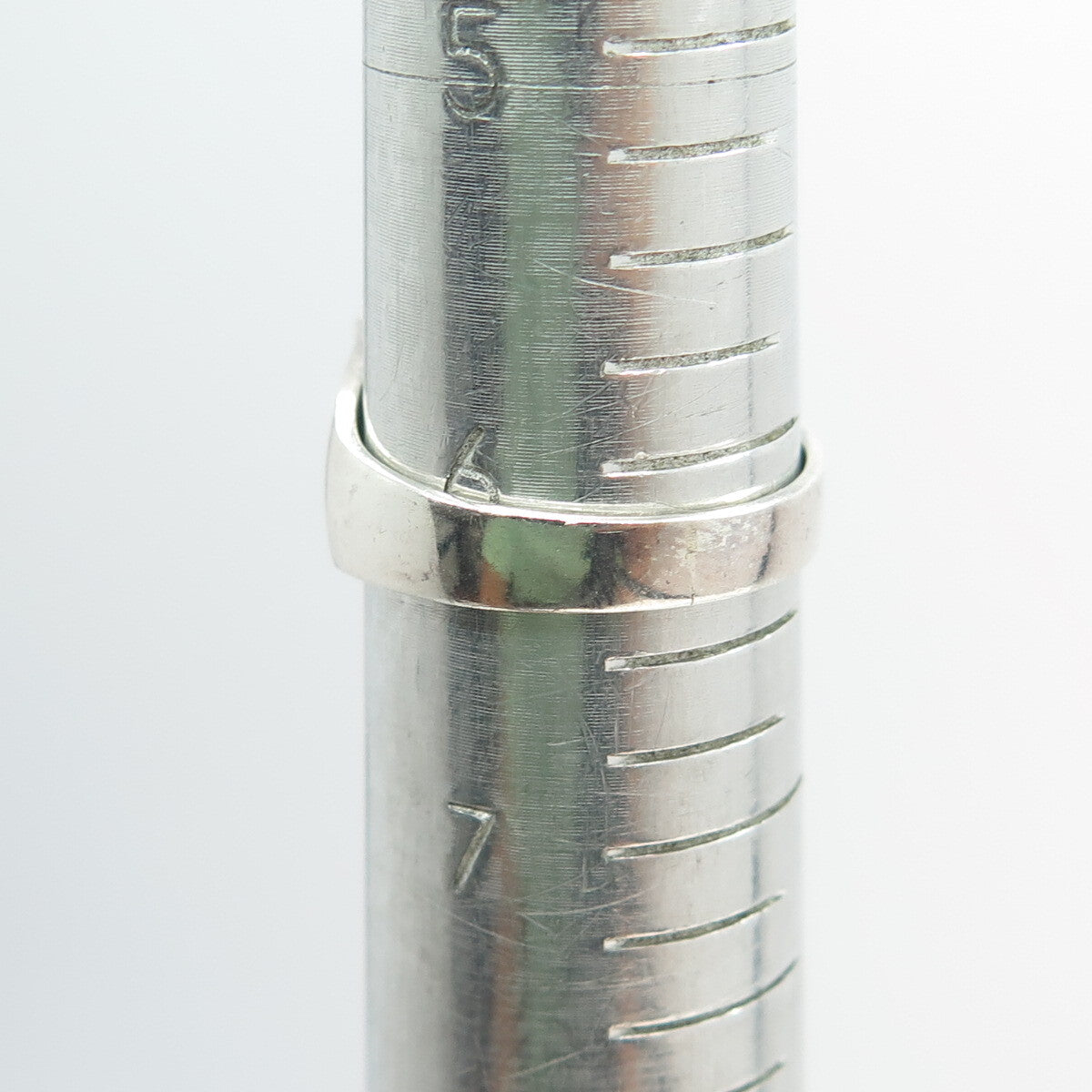 925 Sterling Silver Vintage King Tut Egyptian Pharaoh Ring Size 6.25