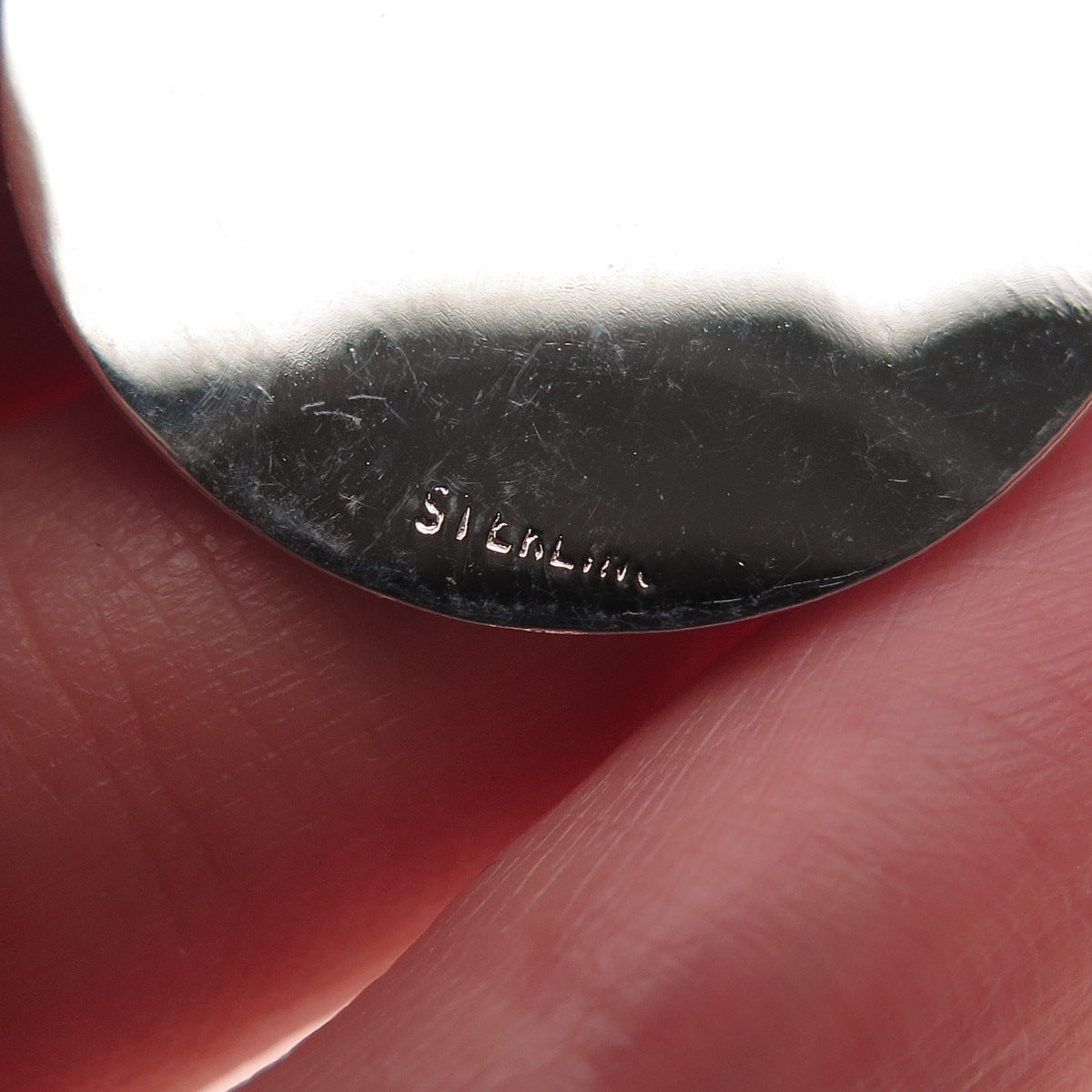 925 Sterling Silver Vintage Blue Rhinestone Elephant Charm Pendant