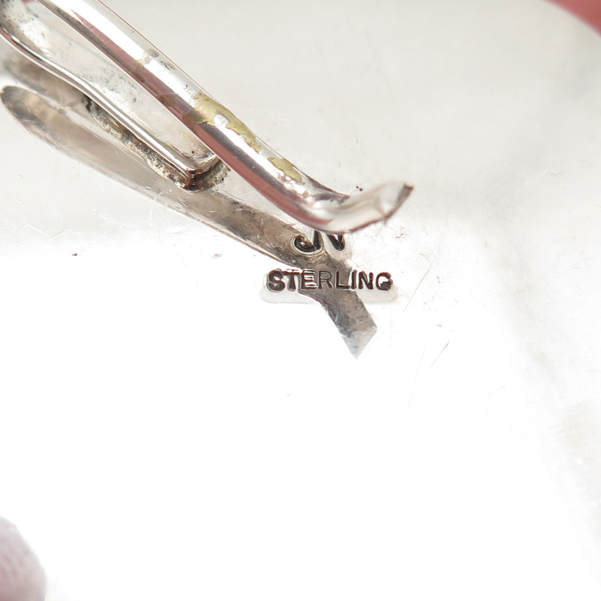 Joyce Vacit Tsethlikai Zuni Old Pawn Sterling Vintage Multi-Gem Slide Pendant