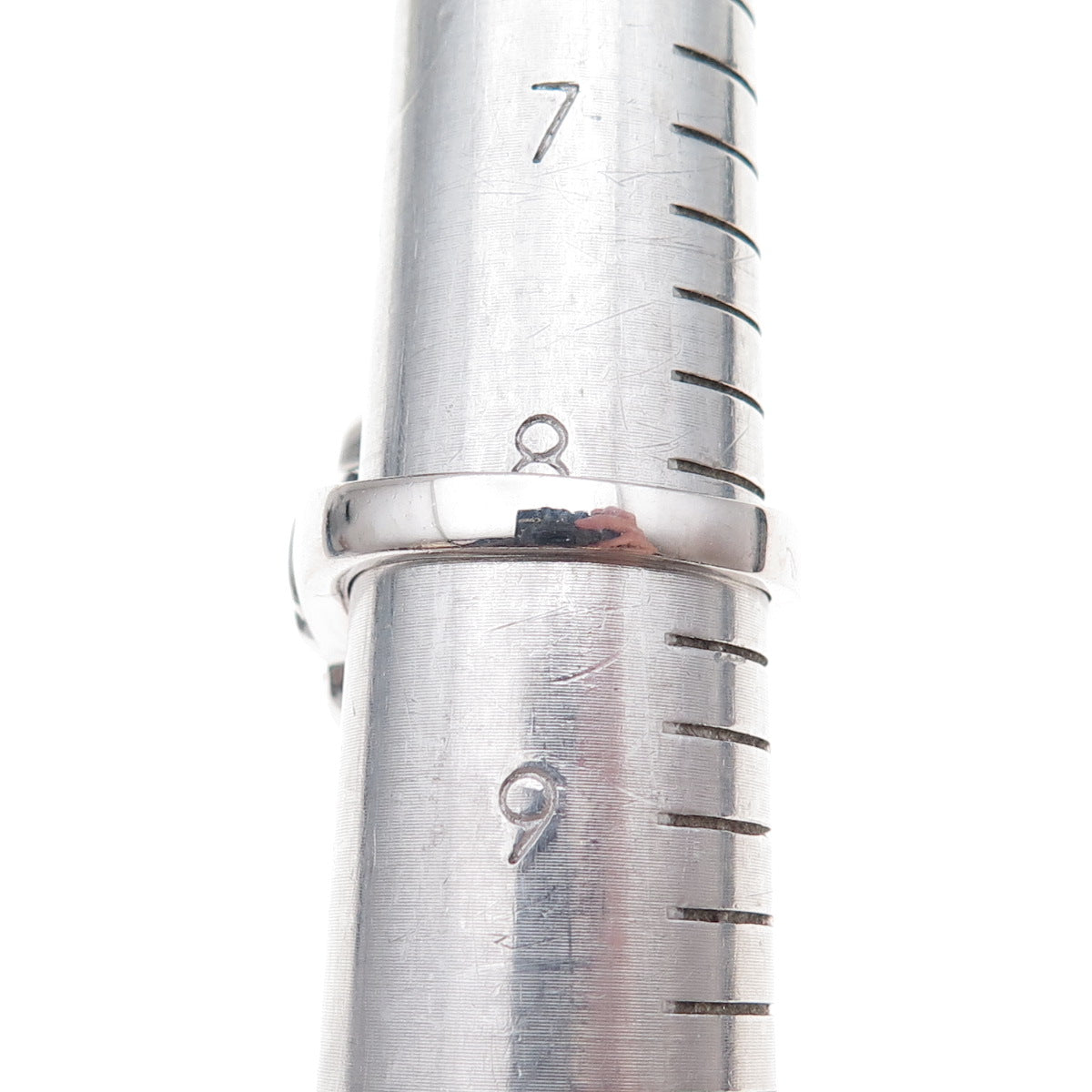 Chuck Clemency 925 Sterling Silver Real Multi-Cut Tanzanite Ring Size 8.25
