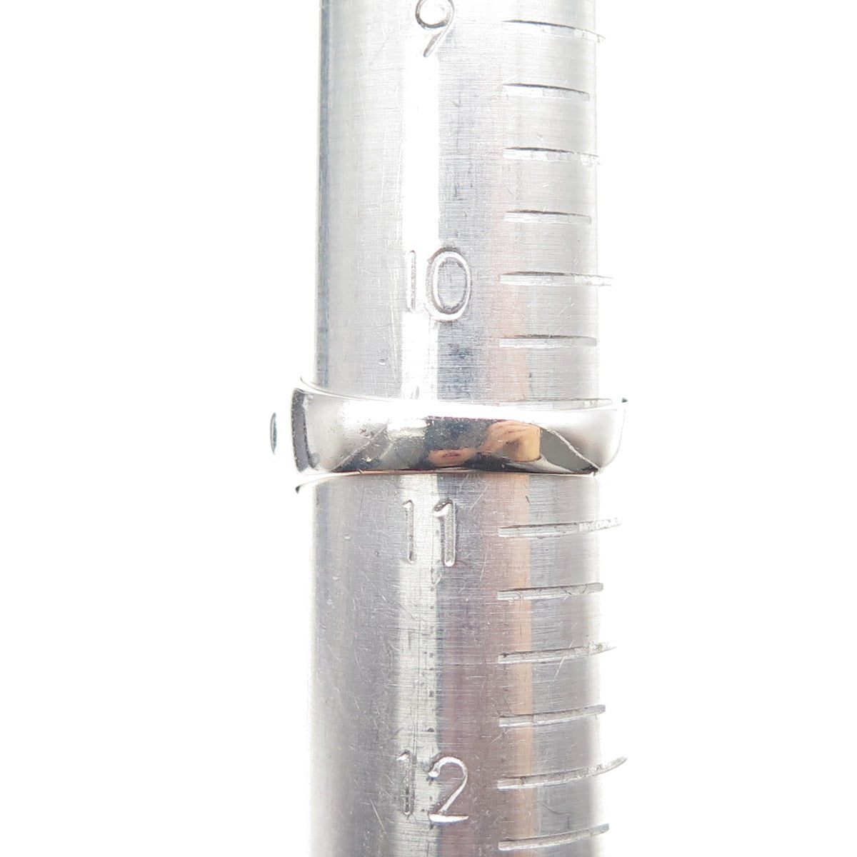 925 Sterling Silver Vintage Real Black Onyx Oxidized Ring Size 10.75