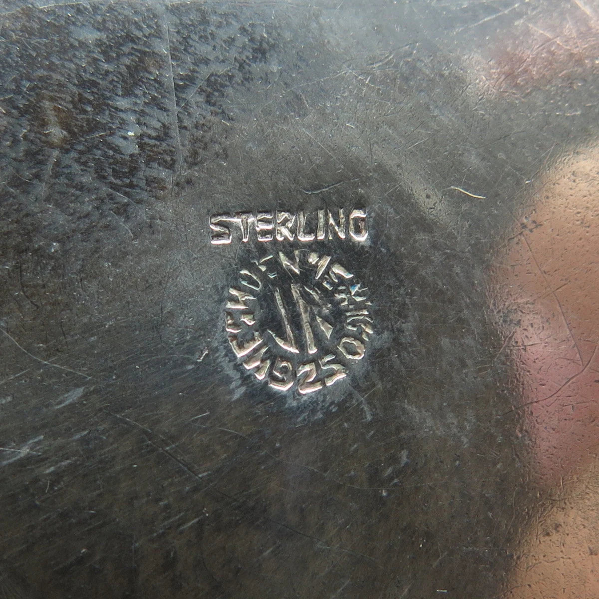 925 Sterling Silver Vintage Mexico Tribal Pendant