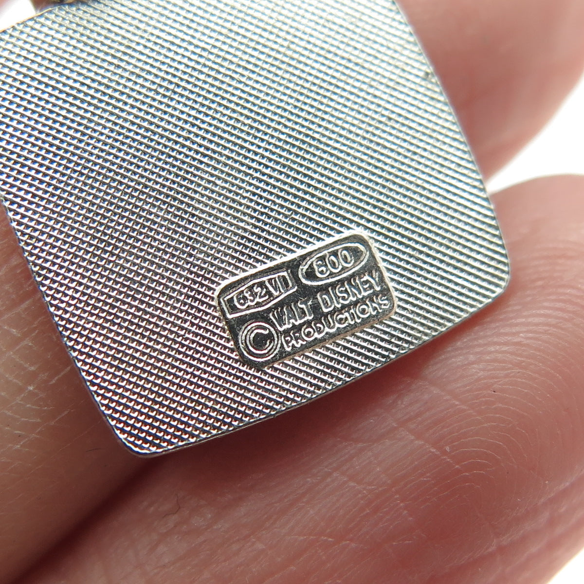 WALT DISNEY 800 Silver Vintage Minnie Mouse Charm Pendant