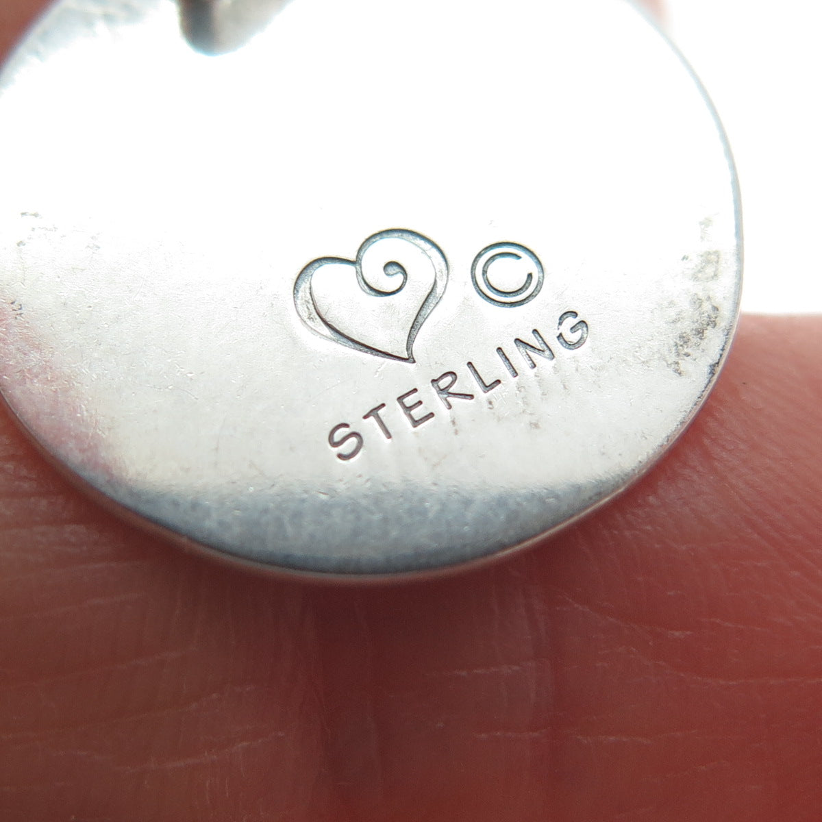 BRIGHTON 925 Sterling Silver Vintage Star of David Judaica Mini Charm Pendant