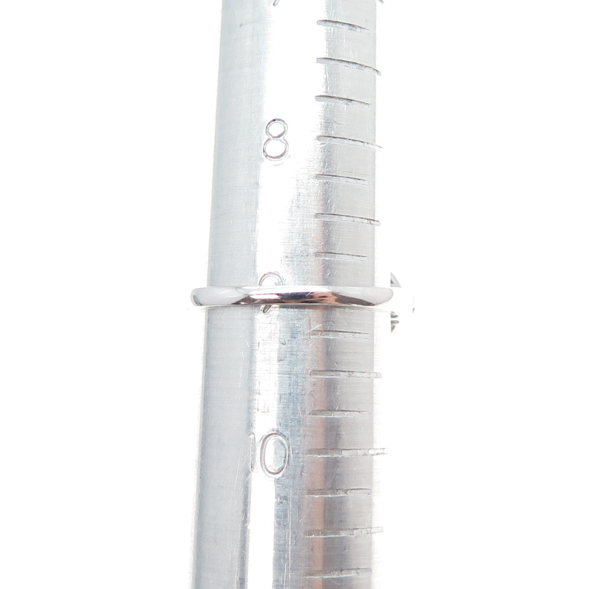 925 Sterling Silver Round & Princess-Cut C Z Sparkle Square Ring Size 9