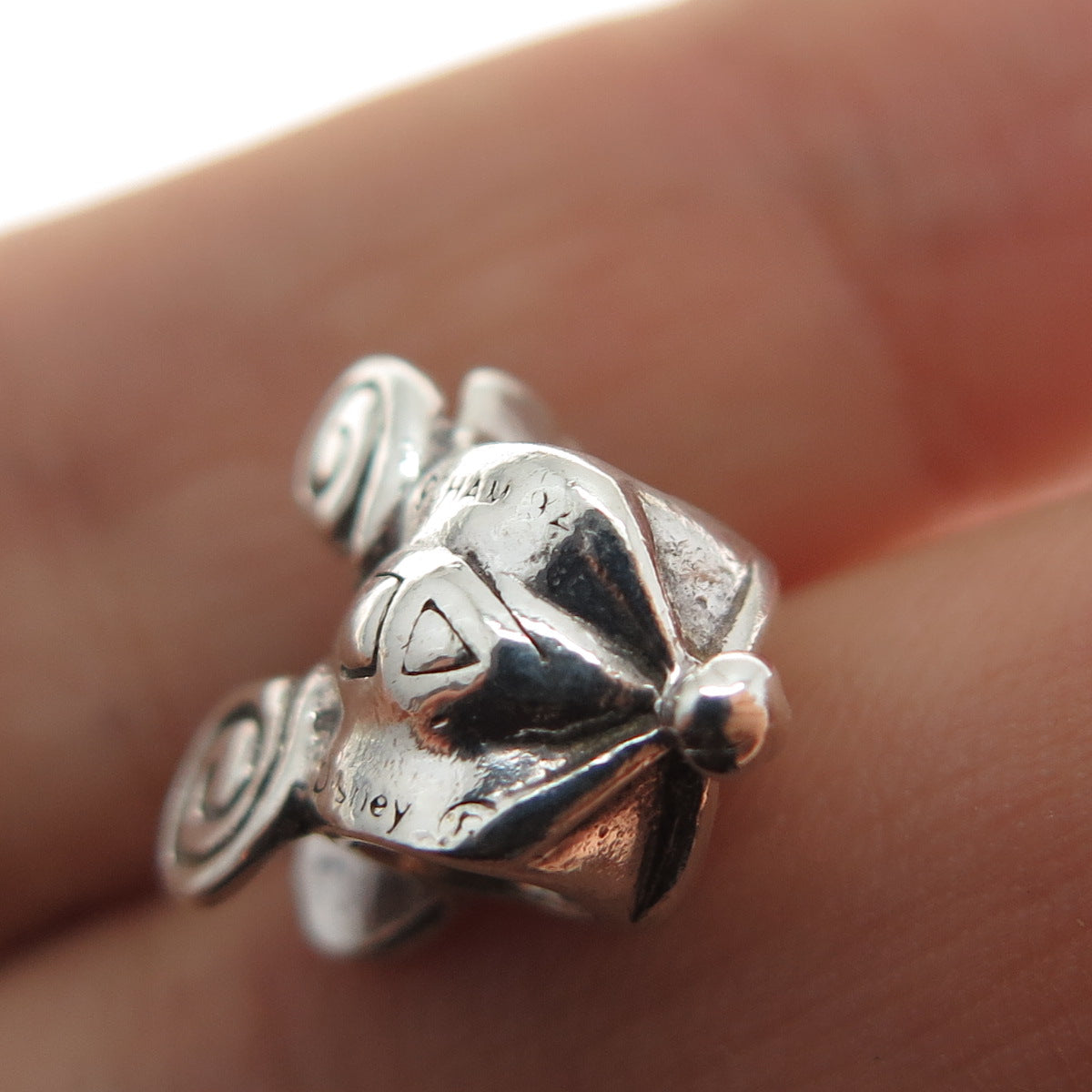 CHAMILIA & DISNEY Sterling Silver Cinderella's Pumpkin Carriage Slide Bead Charm