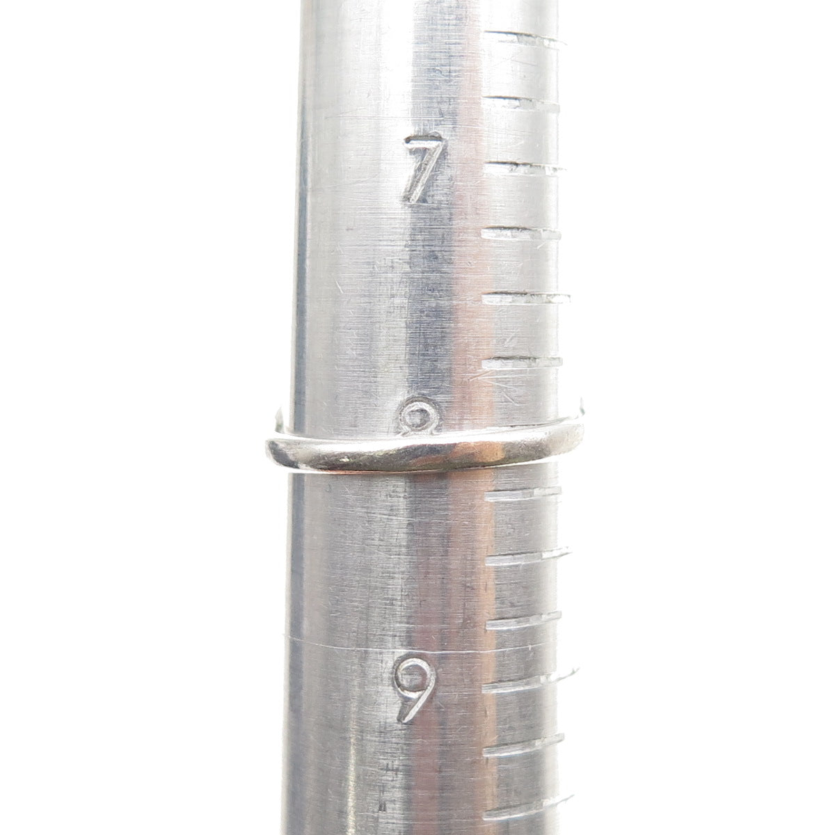 Old Pawn 925 Sterling Silver Vintage Southwestern Black Onyx Feather Ring Size 8