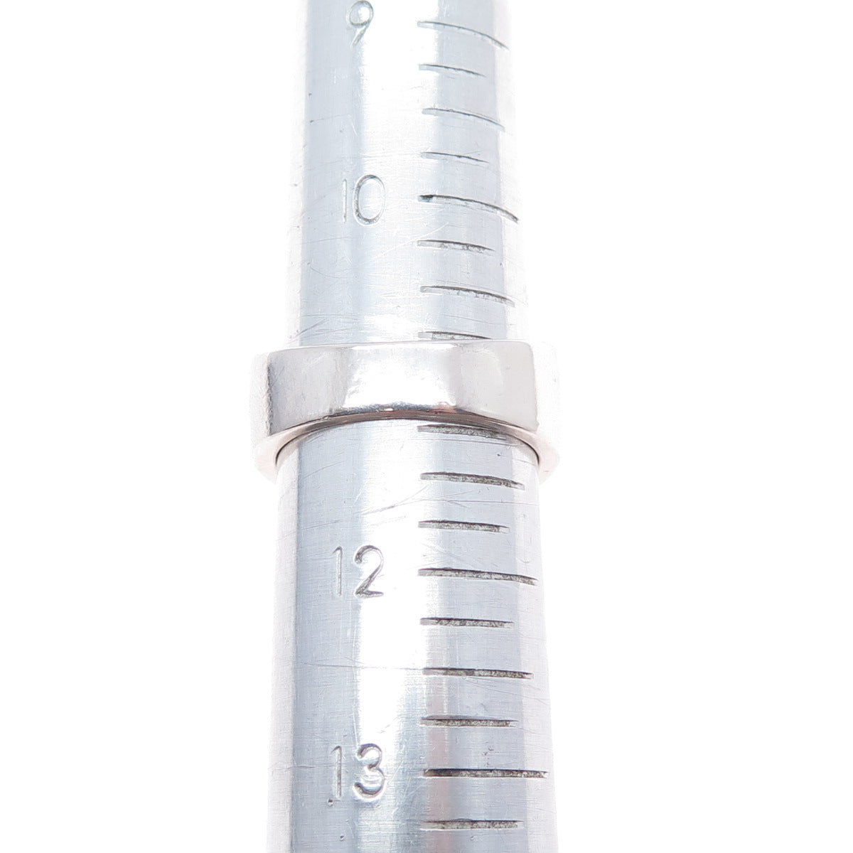 925 Sterling Silver Lab-Created Sapphire & Real White Topaz Ring Size 11.25