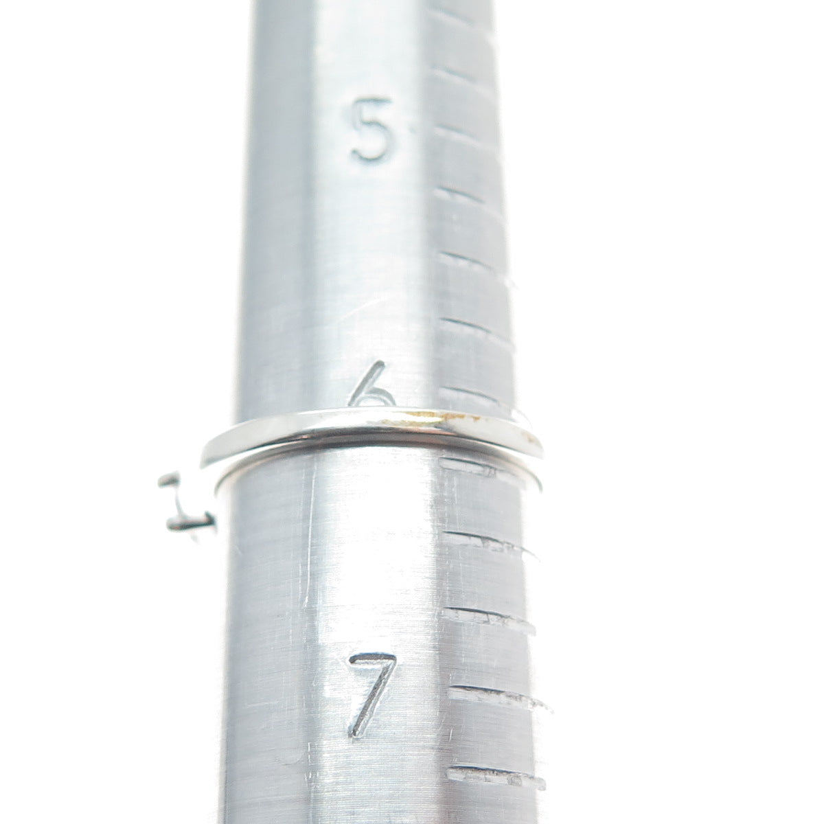 925 Sterling Silver Marquise-Cut C Z Ring Size 6.25