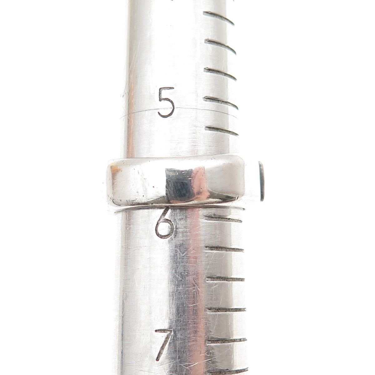 925 Sterling Silver Vintage Real Blue Topaz Skull Oxidized Ring Size 6