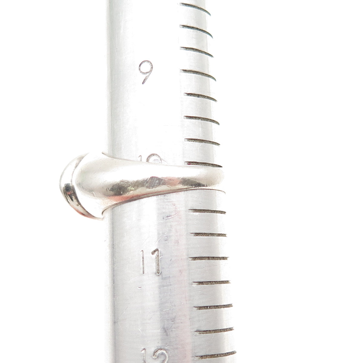 CHATEAU D'ARGENT Sterling Silver Vintage Real Lapis Modernist Ring Size 10.25