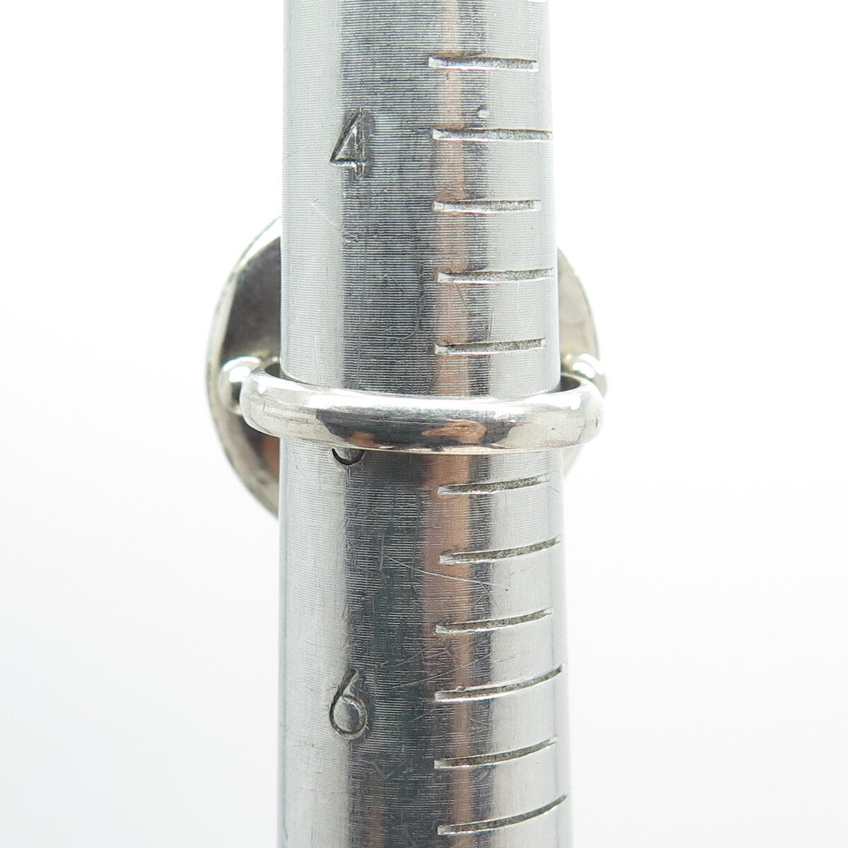 925 Sterling Silver Vintage Spades Playing Cards Symbol Oxidized Ring Size 5