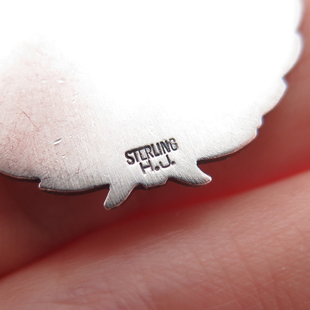 925 Sterling Silver 2-Tone Antique Enamel American Legion Essay Medal Pendant