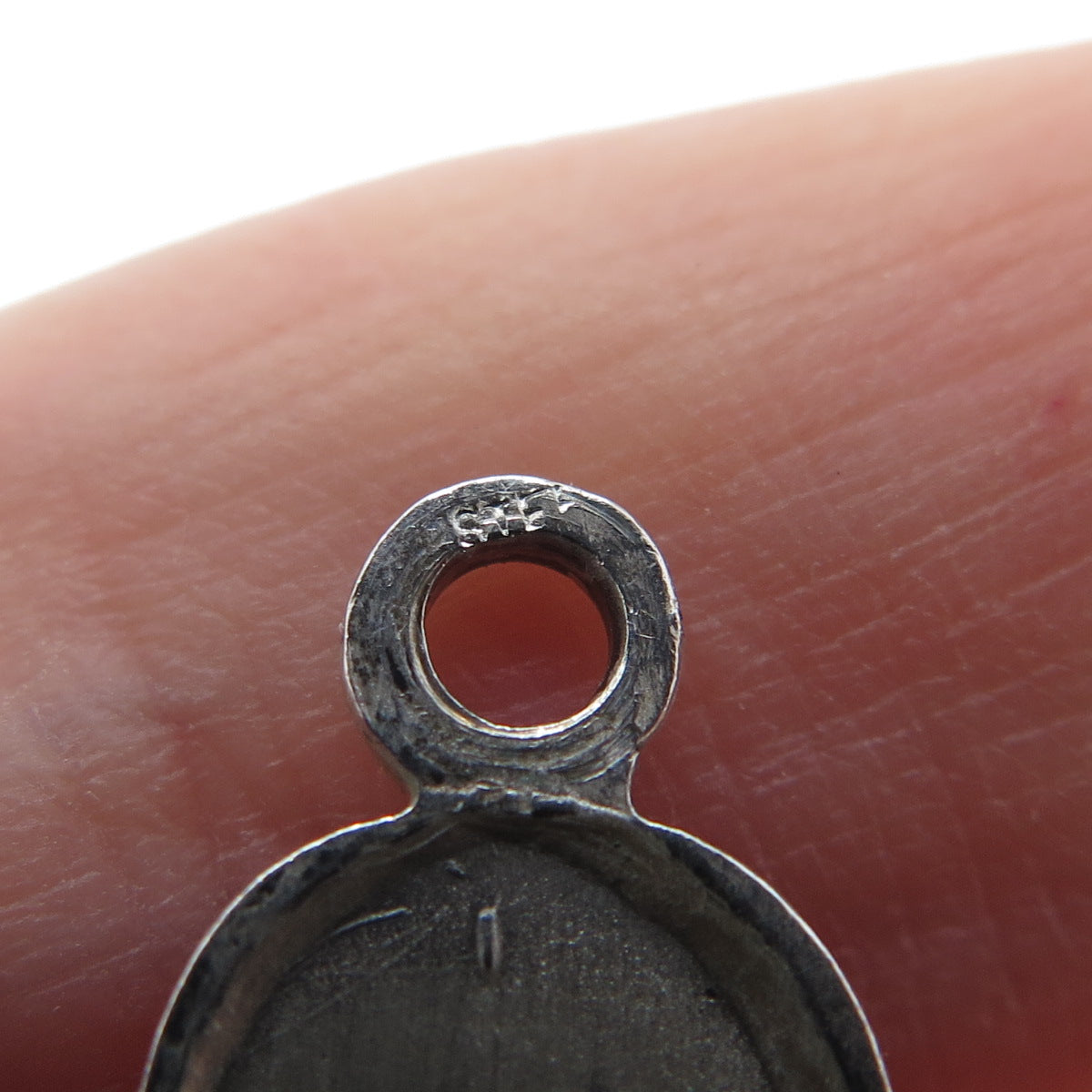 925 Sterling Silver Antique St. Mary St. Christopher & Jesus Medal Charm Pendant