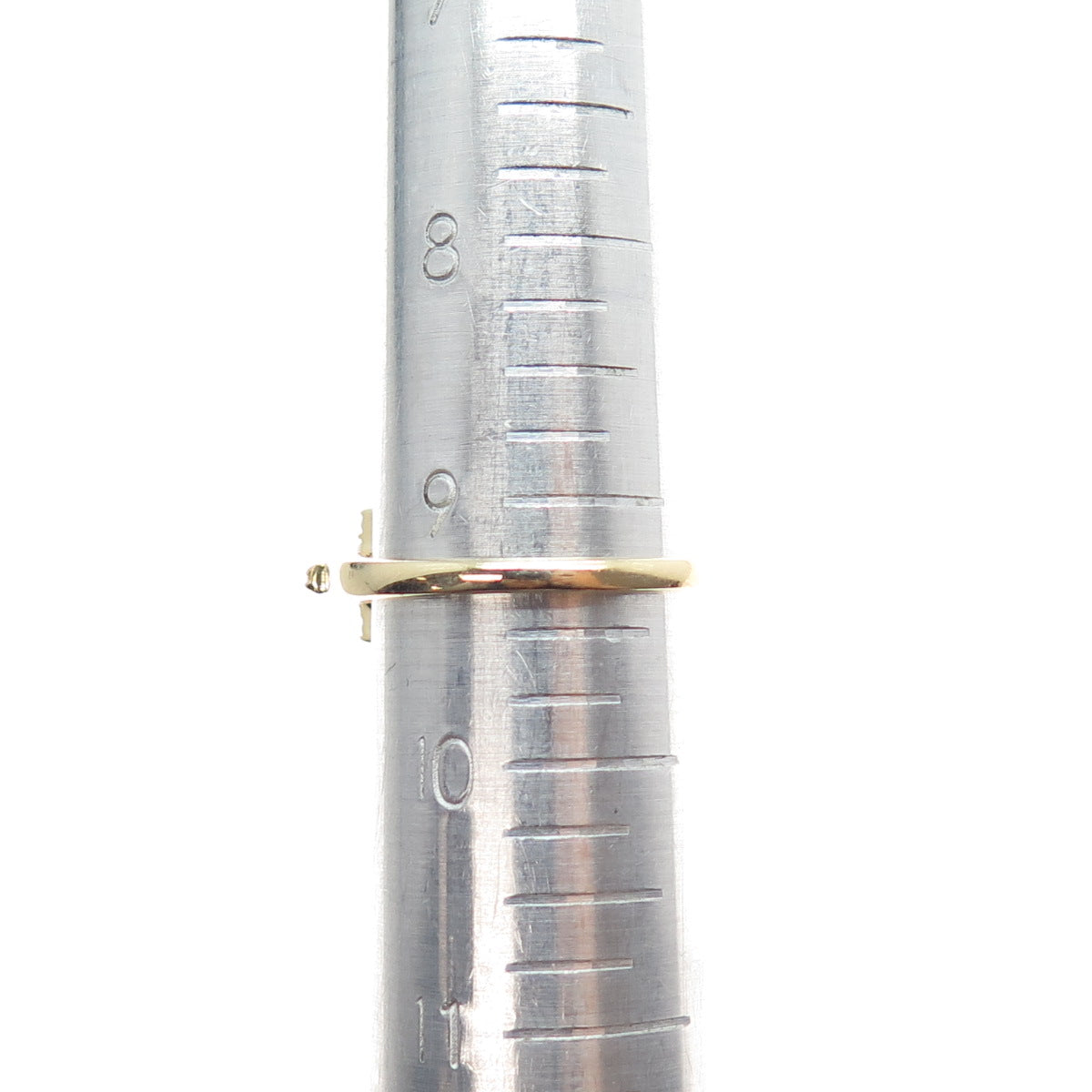 DSMK 925 Sterling Silver Gold Plated Real Diamond & Sapphire Ring Size 9.25