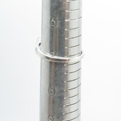 SK9 Allure Gems 925 Sterling Silver Real Round-Cut Diamond Ring Size 7.25