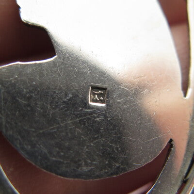 800 Silver Vintage Nefertiti Egyptian Pharaoh Pendant