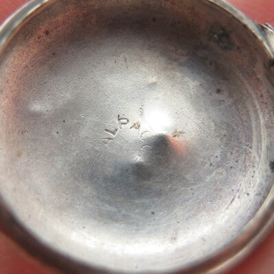 ALPACA Silver-Tone Vintage Mexico Jesus Religious Box