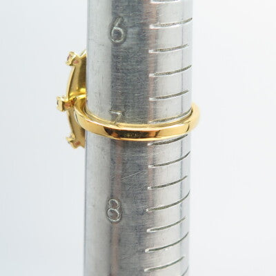925 Sterling Silver Gold Plated Real Opal Inlay & Amethyst Ring Size 7.25