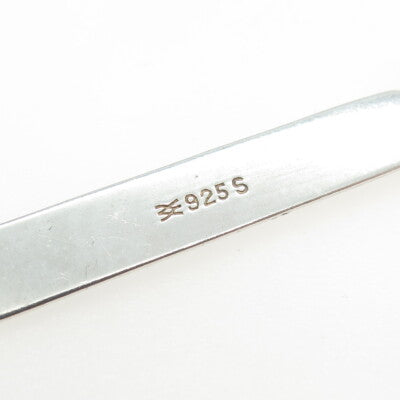 AKSEL HOLMSEN 925S Sterling Silver Vintage Norway Enamel Flekkefjord Spoon