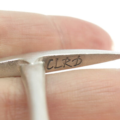 925 Sterling Silver Vintage CLRD Celtic Axe Pendant