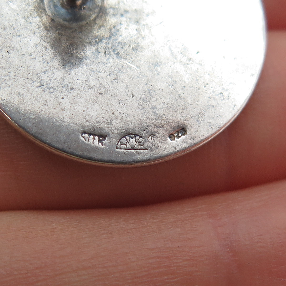 Heritage Museum Replicas 925 Sterling Vintage Real Jade Stork & Dragon Earrings