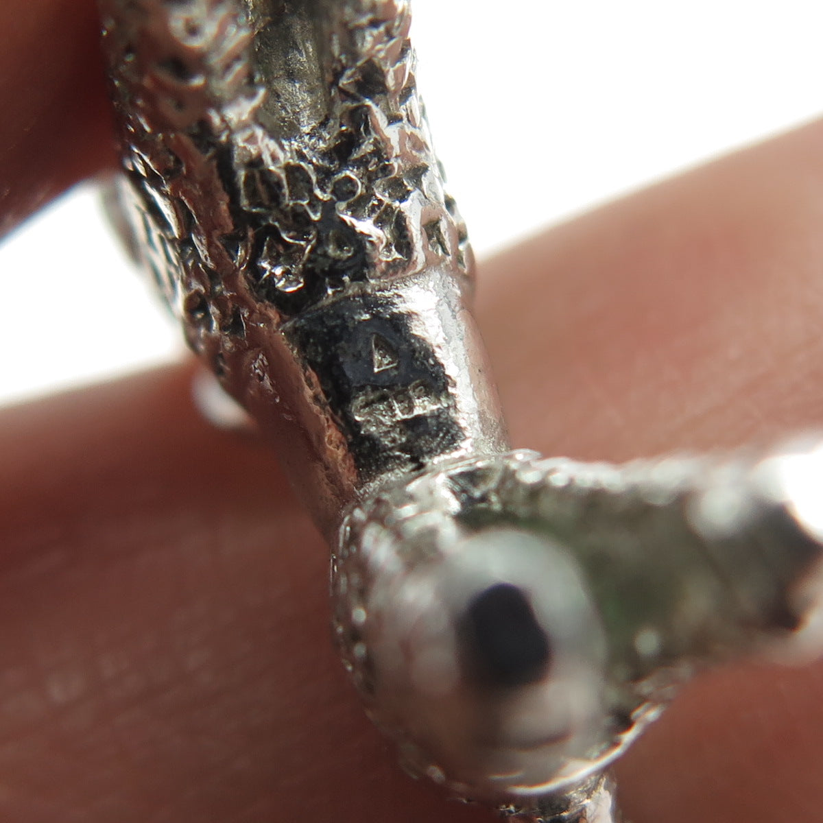 925 Sterling Silver Vintage Poodle Dog 3D Pendant