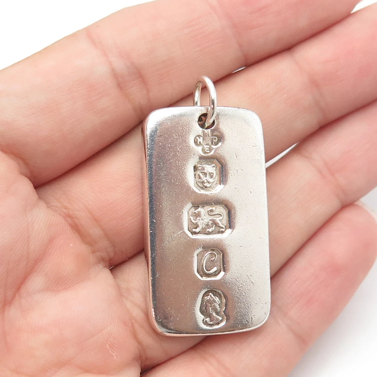 925 Sterling Silver Vintage London 1977 MHPE Inglot Pendant