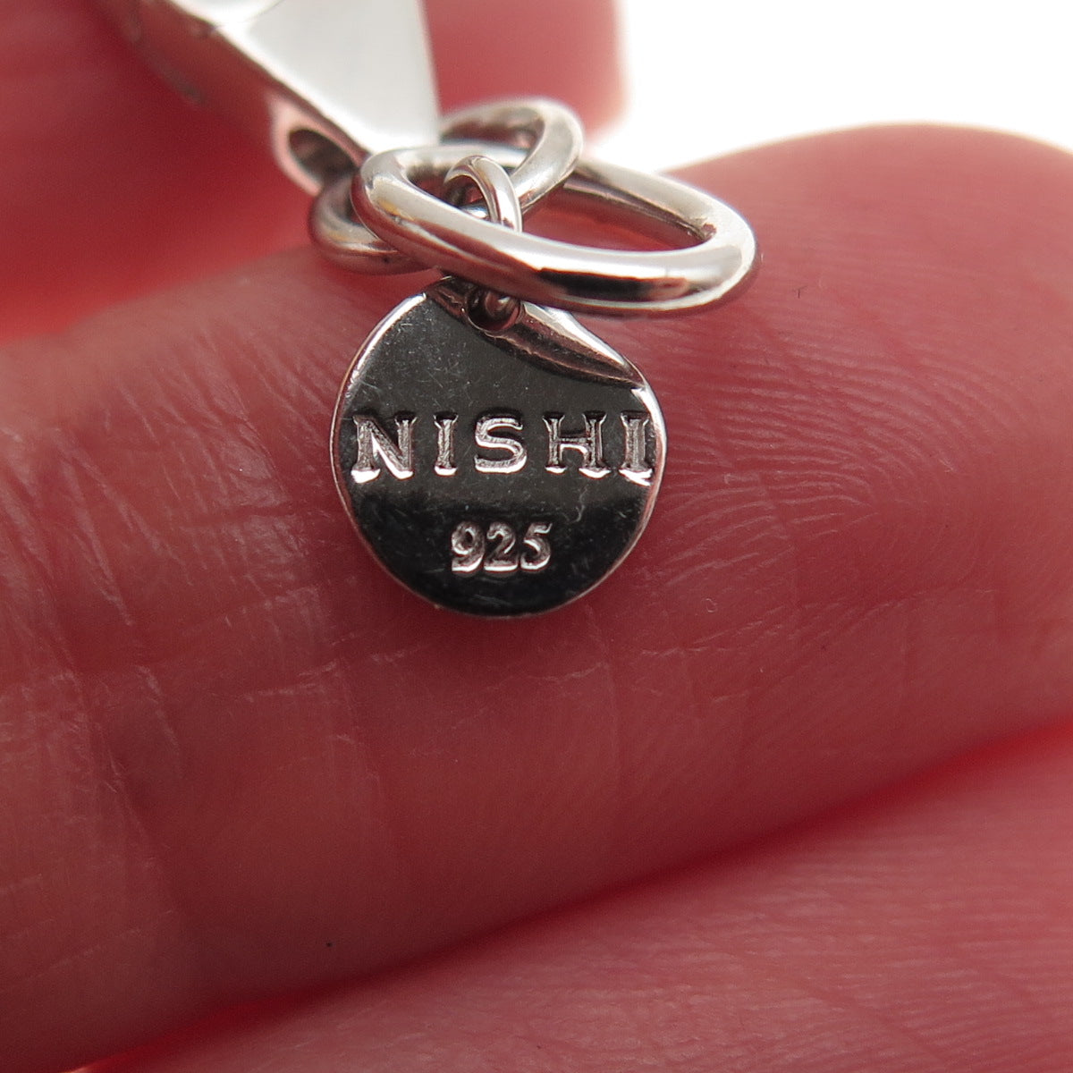 NISHI 925 Sterling Silver Bracelet / Necklace Lobster Lock Clasp