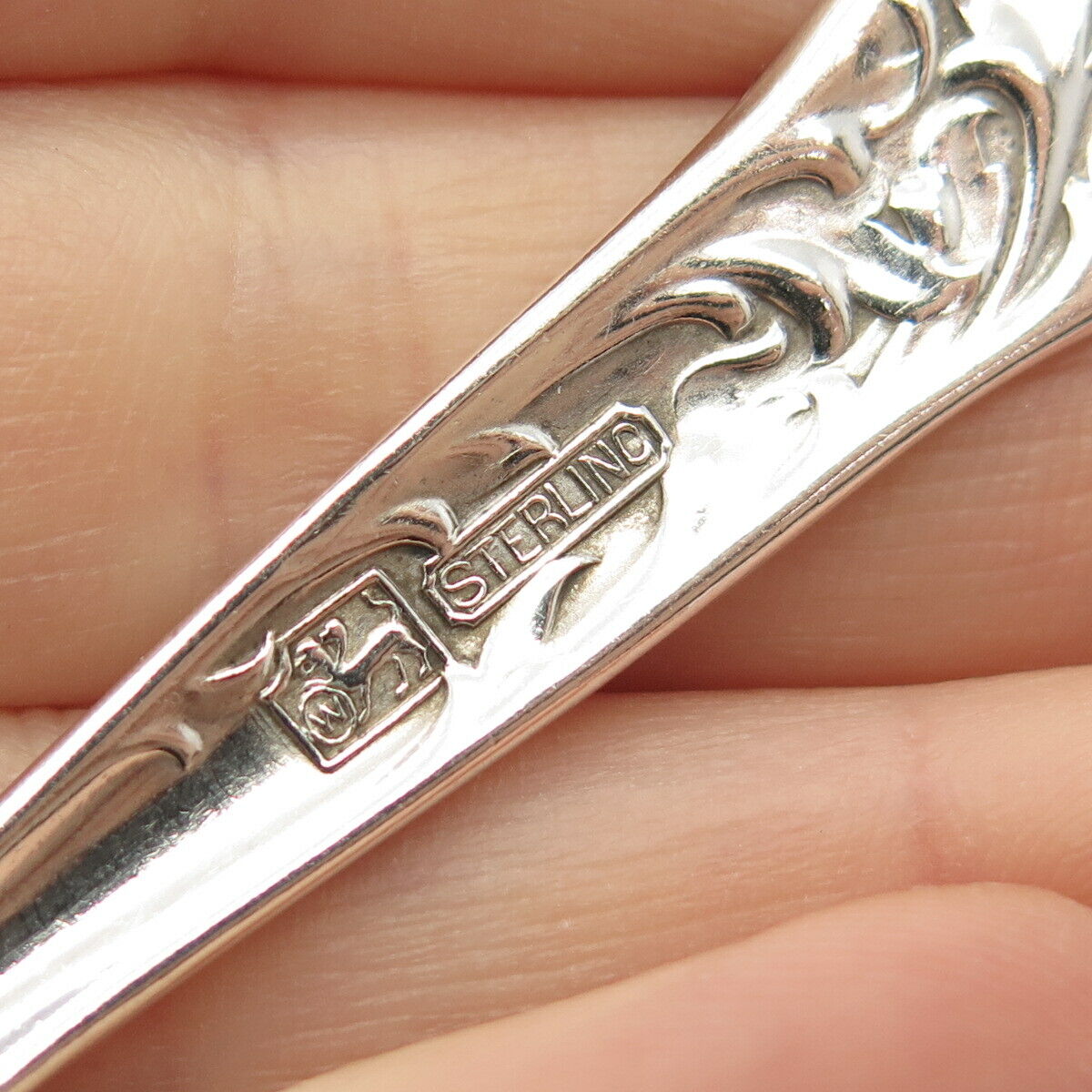 925 Sterling Silver Antique "Amsterdam" Spoon