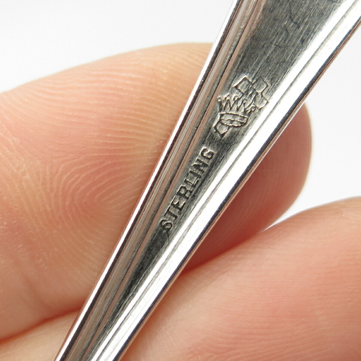925 Sterling Silver 2-Tone Antique "Washington DC" Tea Spoon