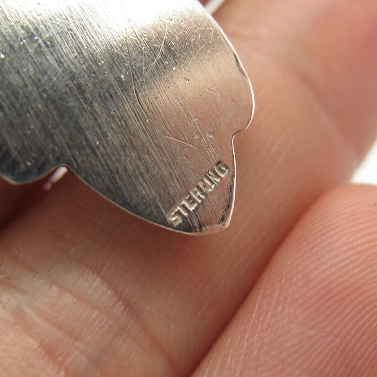 925 Sterling Silver Vintage Mother & Child Religious Pendant