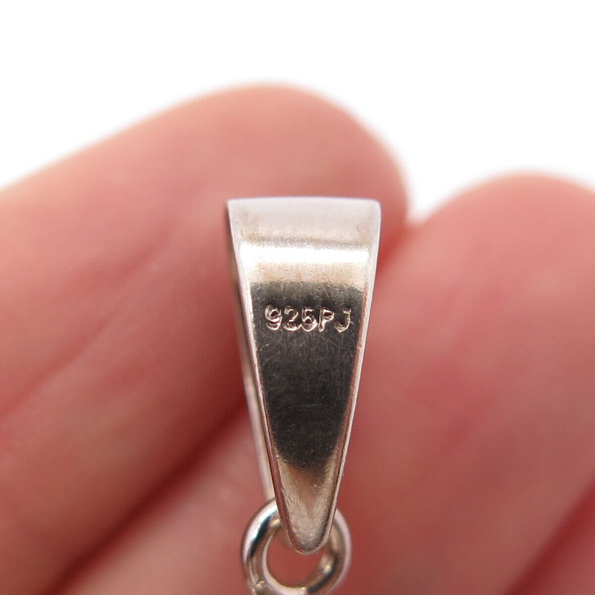 925 Sterling Silver C Z Cross Pendant