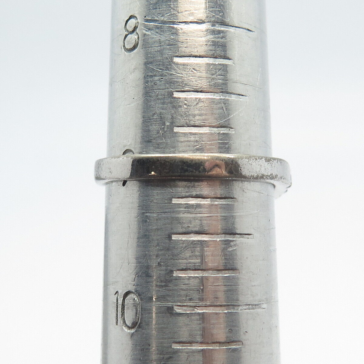 925 Sterling Silver Pave C Z Ring Size 9