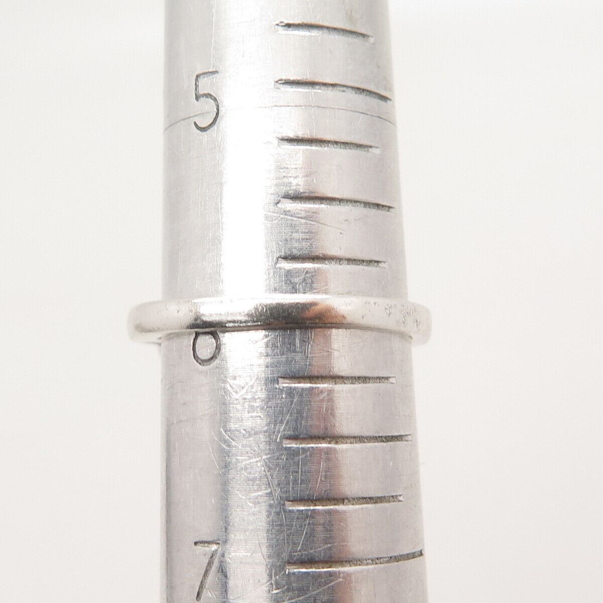 925 Sterling Silver Michelle Albala Lab-Created Sapphire Round-Cut Ring Size 6