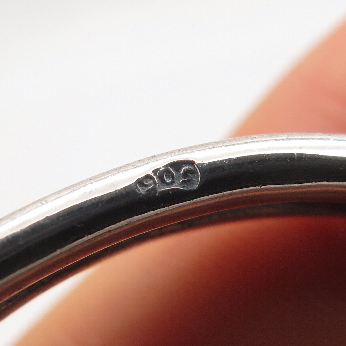 925 Sterling Silver Vintage Knot Loop Adjustable Cuff Bracelet 6.5"