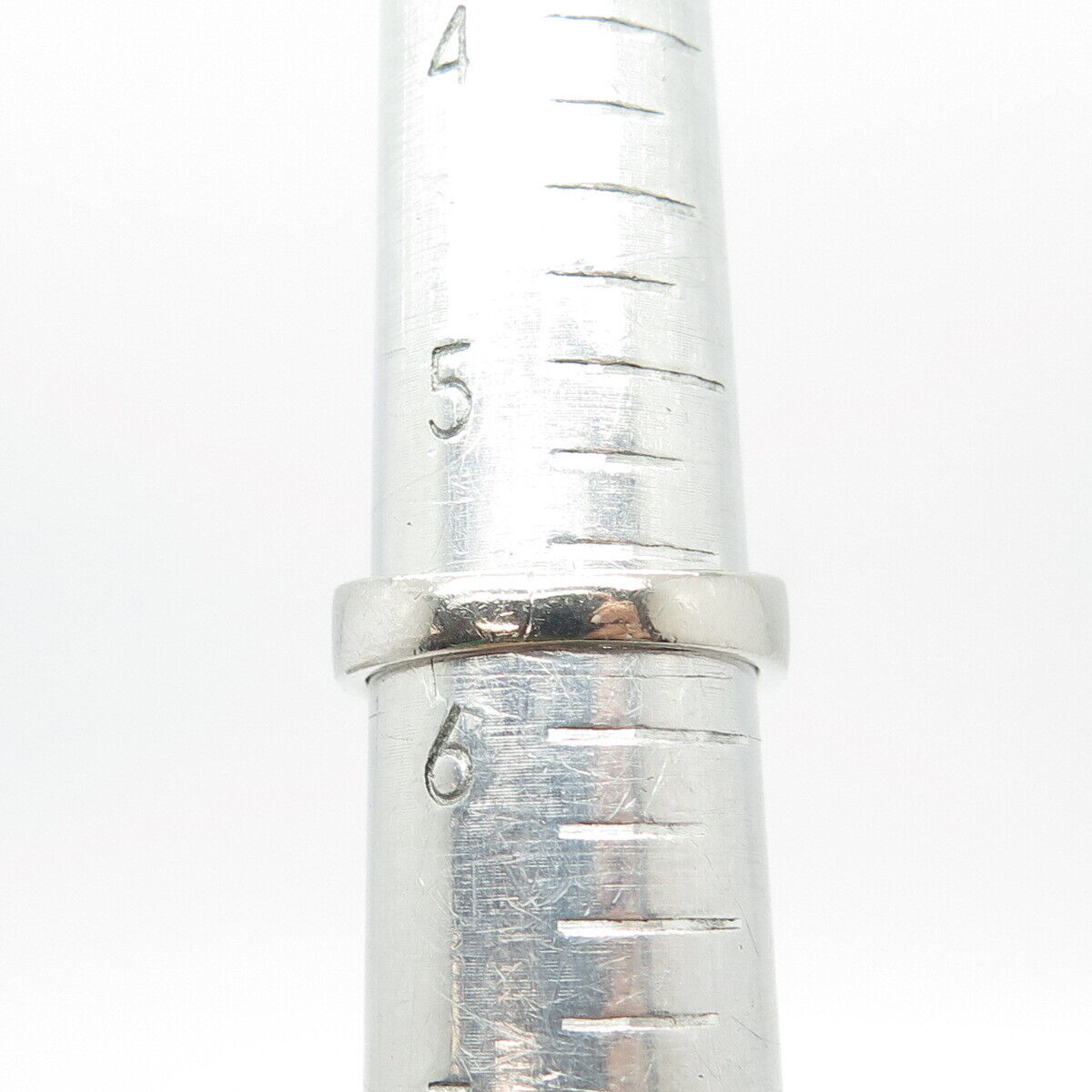 925 Sterling Silver Pave C Z Ring Size 5.75