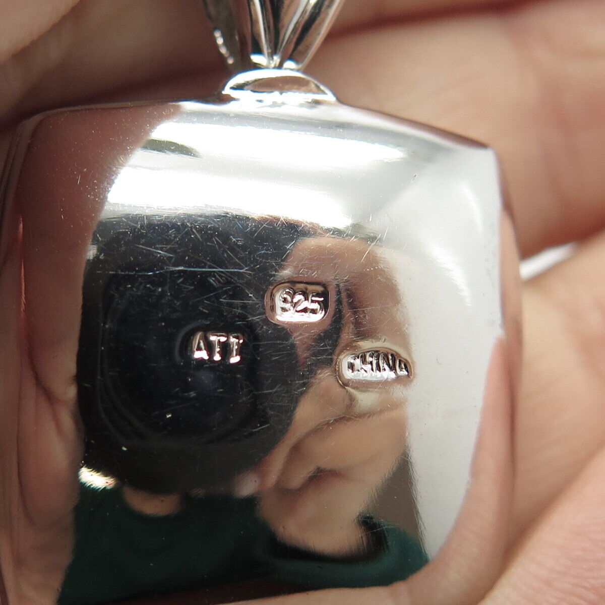 925 Sterling Silver C Z Prince-of-Wales Chain Necklace 24"