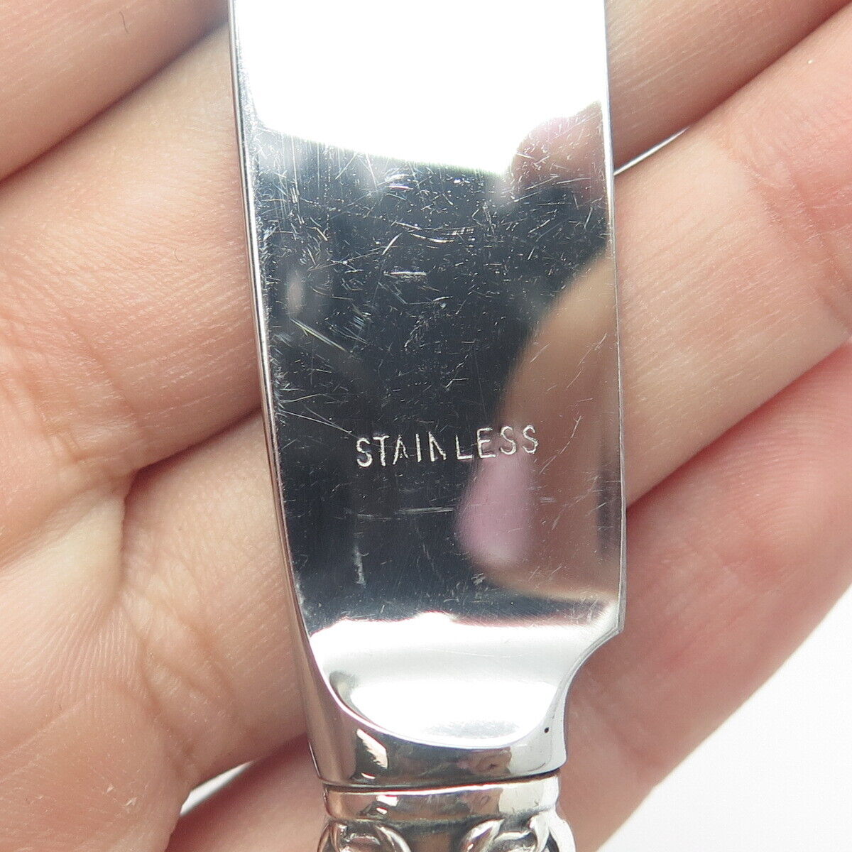 925 Sterling Silver & Stainless Steel Antique Art Deco 1948 Gorham Melrose Knife
