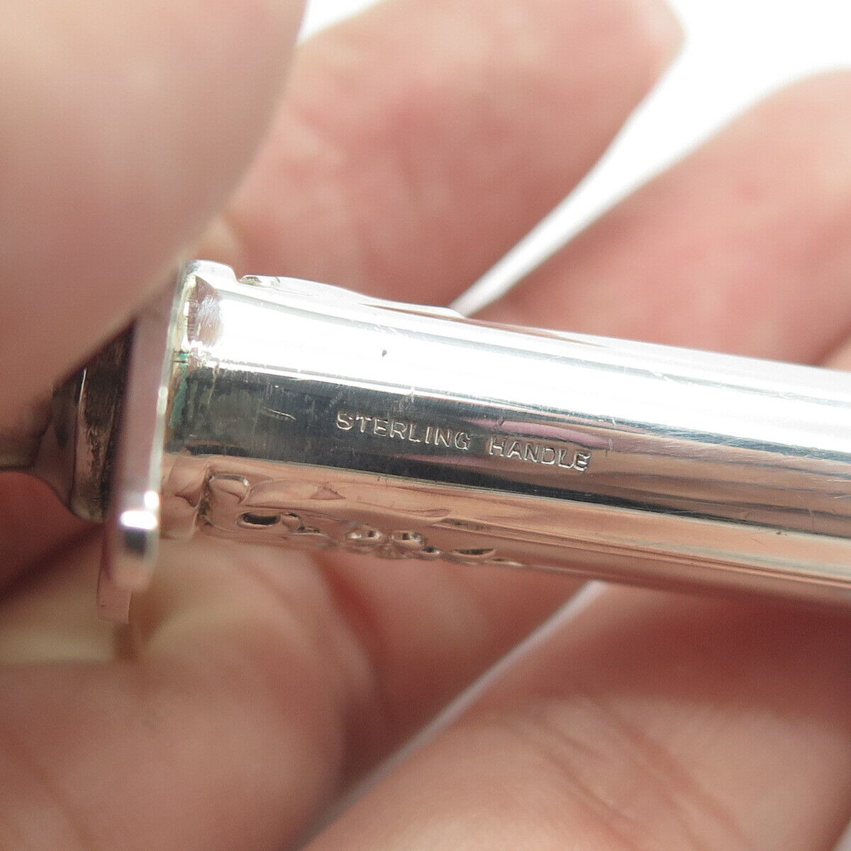 925 Sterling Silver & Stainless Steel Antique Art Deco Inaugural Carving Knife