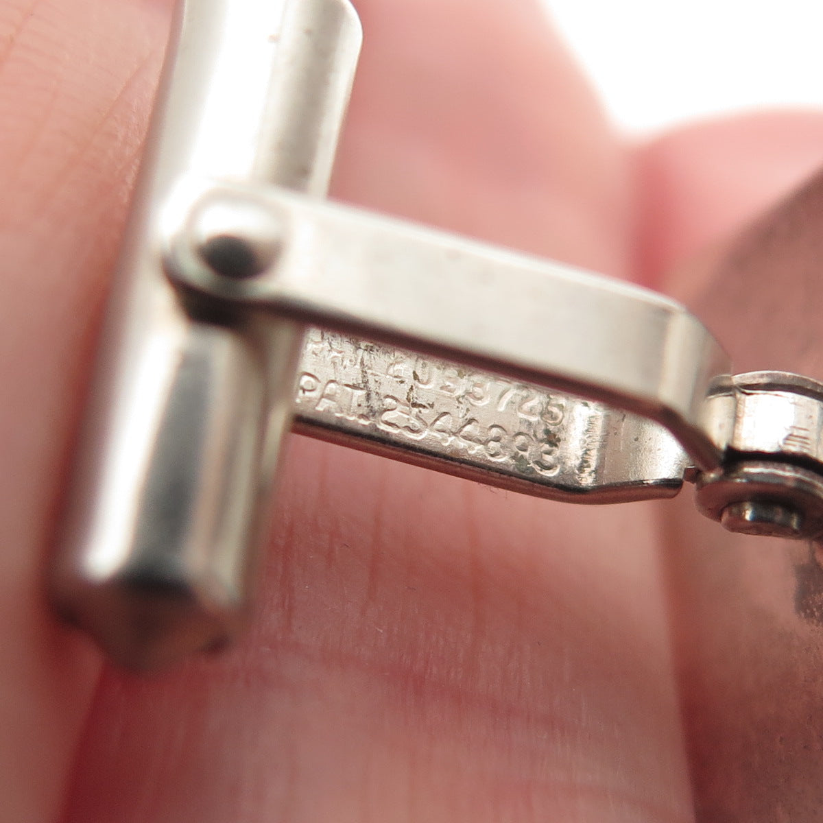 Old Pawn Sterling Silver Vintage Southwestern Turquoise Angel Tribal Cufflinks