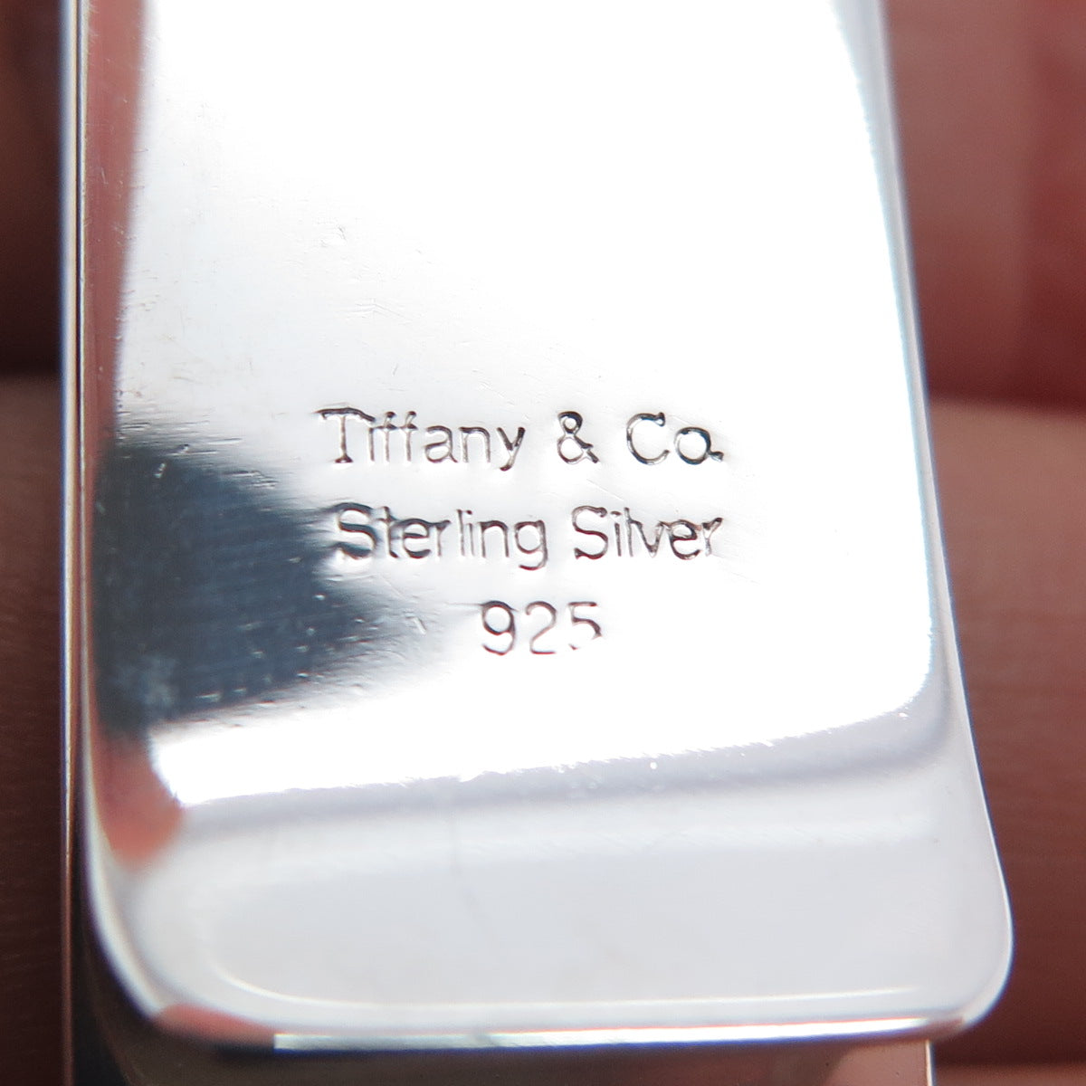 TIFFANY & CO. 925 Sterling Silver Vintage Money Clip