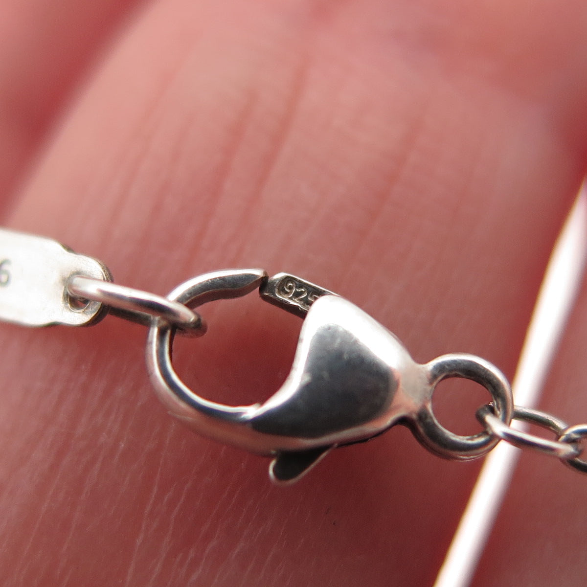 TIFFANY & CO. 925 Sterling Silver Vintage Cable Chain Necklace 16"