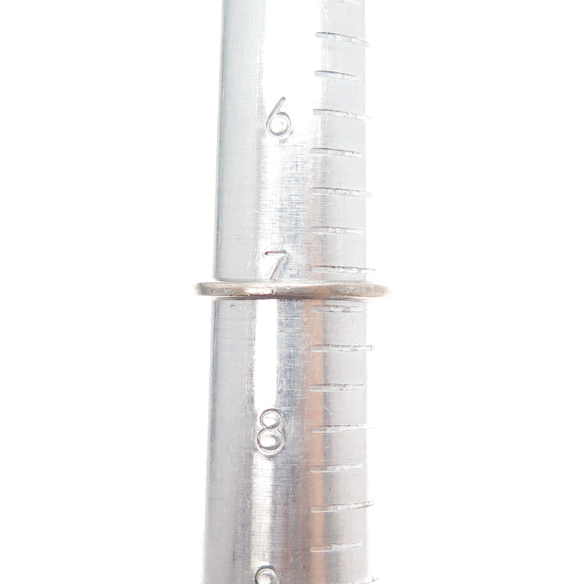 925 Sterling Silver Real Oval-Cut Citrine & C Z Ring Size 7.25