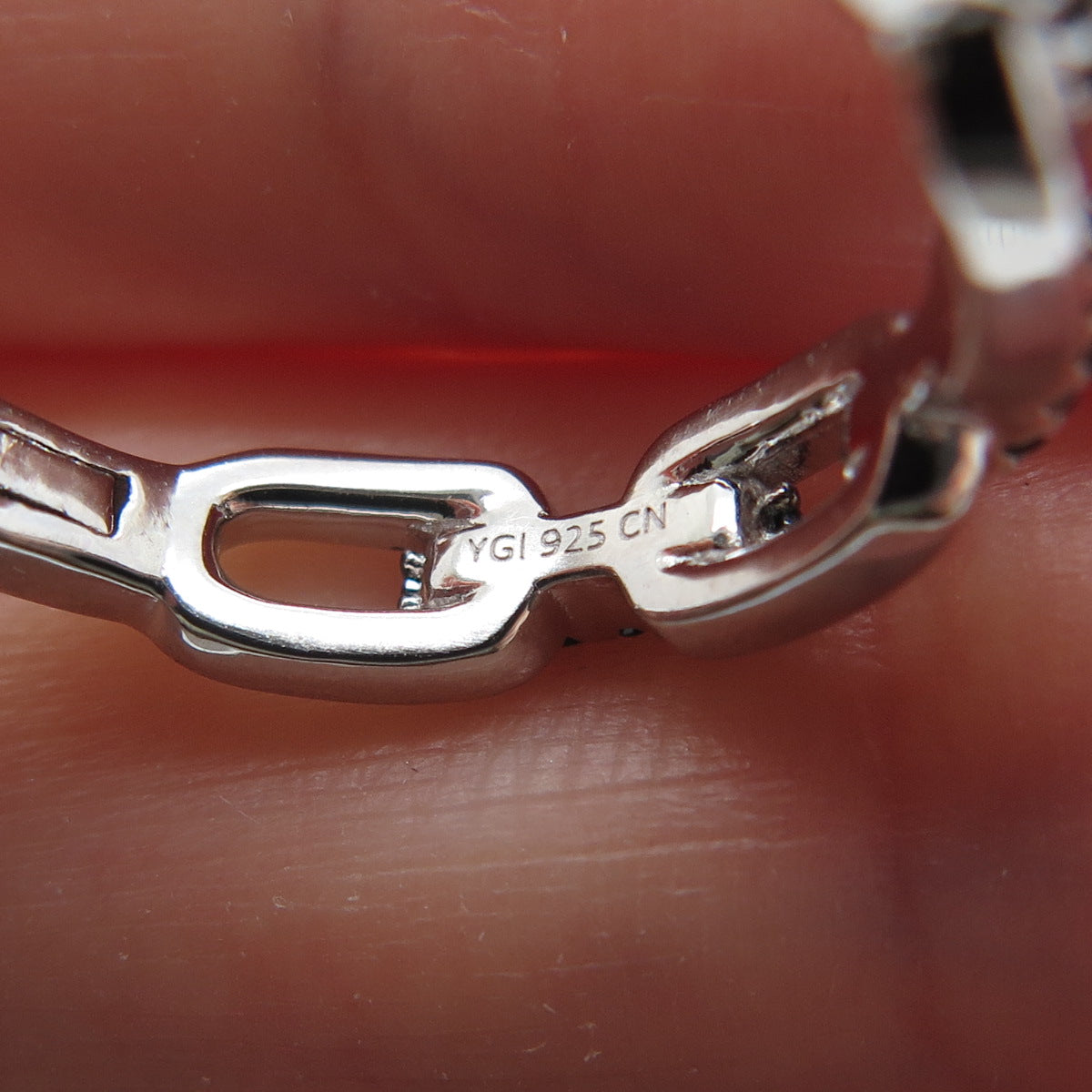 925 Sterling Silver Real Round-Cut Black Spinel Cable Link Hoop Earrings